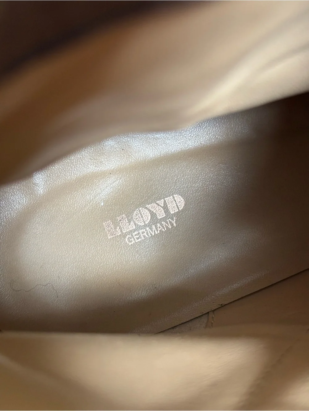 Lloyd Germany Taupe Leather Boots
